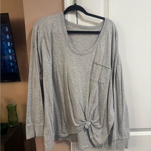 Gray Women's Top